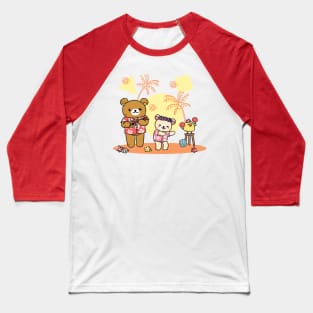 Rillakuma Luau Baseball T-Shirt